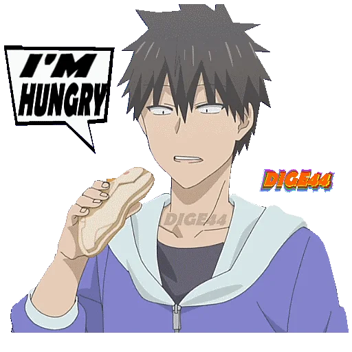 🍓 Стикер «SHINICHI UZAKI CHAN WANTS TO HANG OUT» для Telegram
