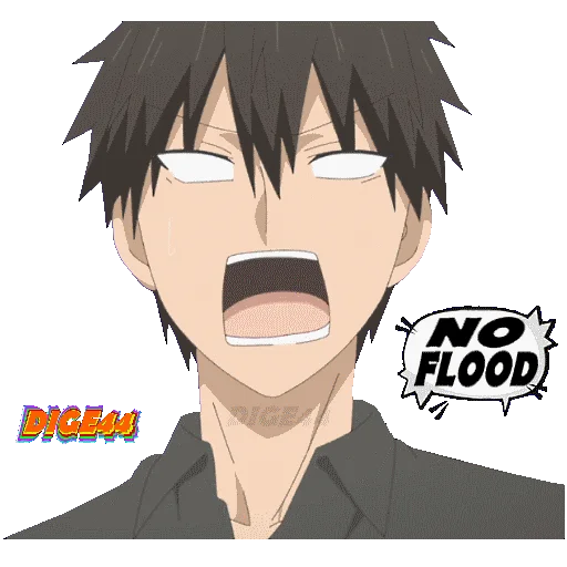💦 Стикер «SHINICHI UZAKI CHAN WANTS TO HANG OUT» для Telegram