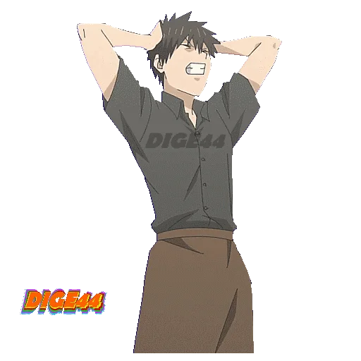 🤯 Стикер «SHINICHI UZAKI CHAN WANTS TO HANG OUT» для Telegram