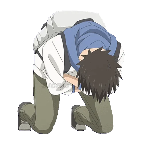 Стикерпак «SHINICHI UZAKI CHAN WANTS TO HANG OUT» для Telegram — обложка