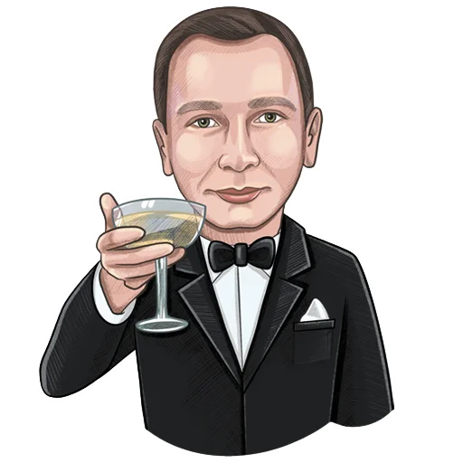 🎆 Стикер «SEV» для Telegram