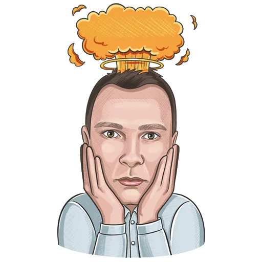🤯 Стикер «SEV» для Telegram