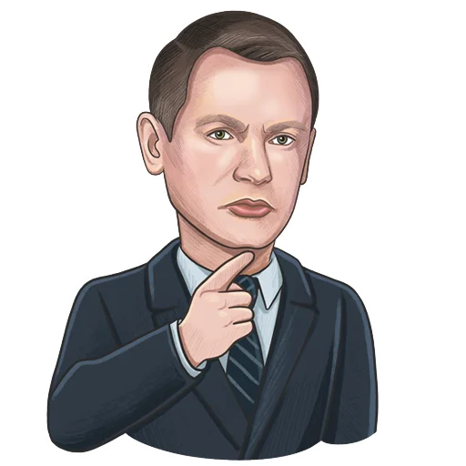 👆 Стикер «SEV» для Telegram
