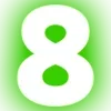 Стикер 44 Minimalism #font #color #green