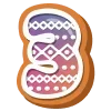 Стикер 9 Пряничный Алфавит