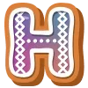 Стикер 56 Пряничный Алфавит