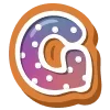 Стикер 55 Пряничный Алфавит