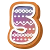 Стикер 38 Пряничный Алфавит