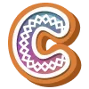 Стикер 19 Пряничный Алфавит