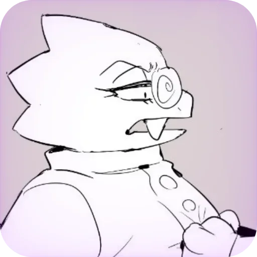 🤨 Стикер «ᴜɴᴅᴇʀꜰᴇʟʟ ᴀʟᴘʜʏs ʙʏ» для Telegram