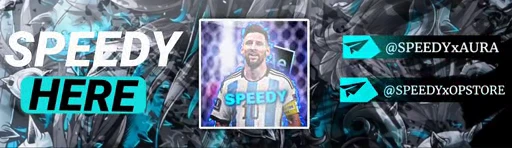 🤩 Стикер «SPEEDYx AURA» для Telegram
