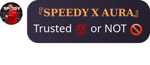 💯 Стикер «SPEEDYx AURA» для Telegram