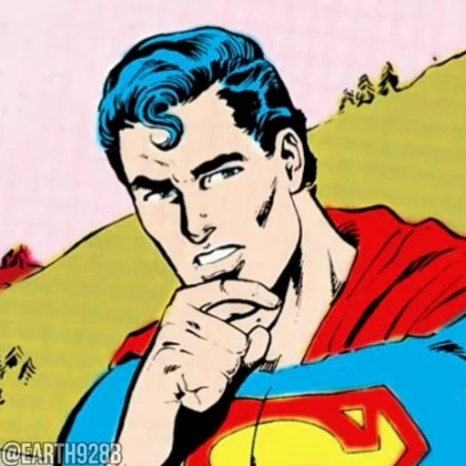 😟 Стикер «SUPERMAN» для Telegram