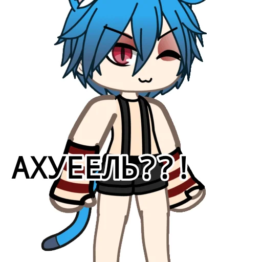 😈 Стикер «Альфя» для Telegram