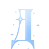 🧊 Эмодзи «Голубые буквы, разделители» для Telegram