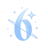 🧊 Эмодзи «Голубые буквы, разделители» для Telegram