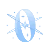 🧊 Эмодзи «Голубые буквы, разделители» для Telegram