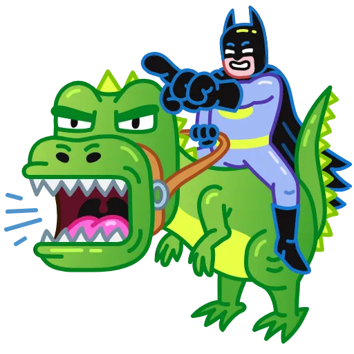 Стикер 34 Sad Batman