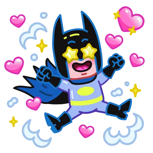Стикер 9 Sad Batman