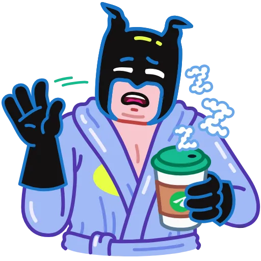 Стикер 5 Sad Batman