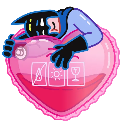 Стикер 22 Sad Batman