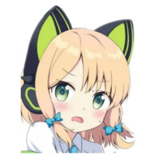 😦 Стикер «Saiba Midori» для Telegram