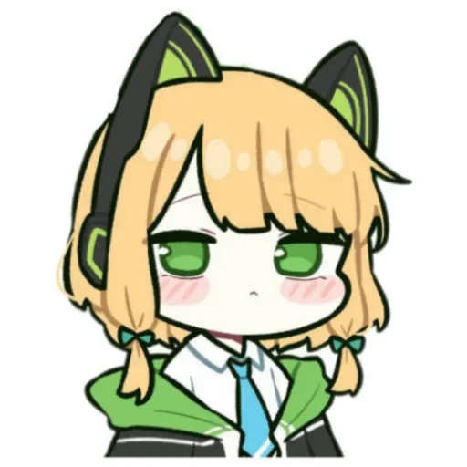 😗 Стикер «Saiba Midori» для Telegram