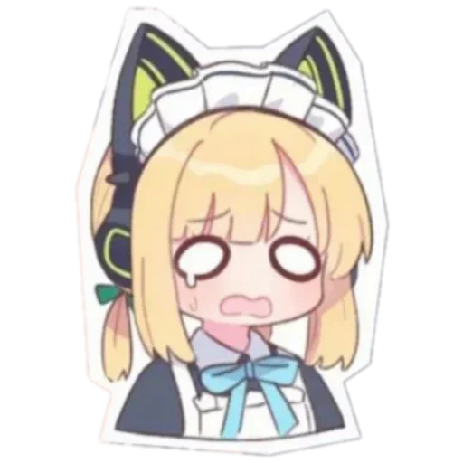 😢 Стикер «Saiba Midori» для Telegram