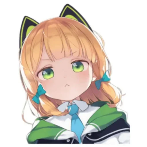 😒 Стикер «Saiba Midori» для Telegram