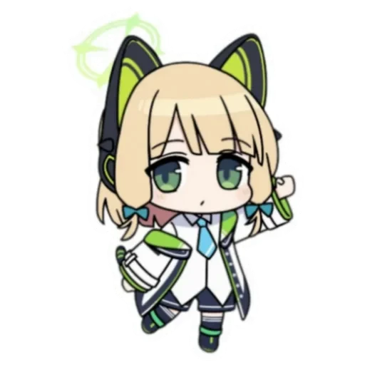 😐 Стикер «Saiba Midori» для Telegram