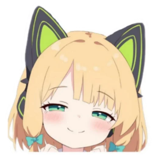 😊 Стикер «Saiba Midori» для Telegram