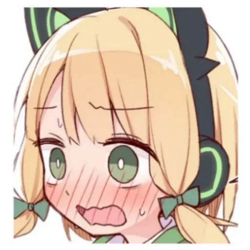 😖 Стикер «Saiba Midori» для Telegram
