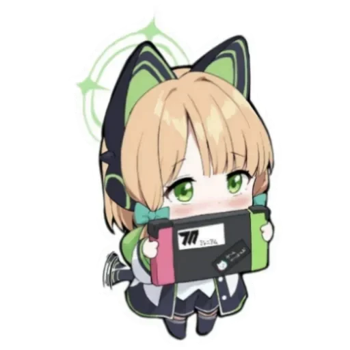 😶 Стикер «Saiba Midori» для Telegram