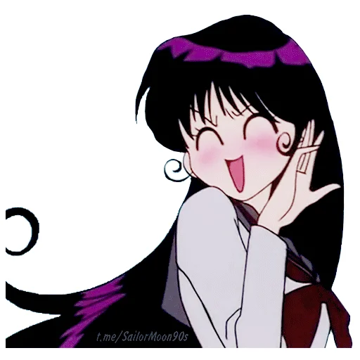 😄 Стикер «Rei Hino Sailor Mars» для Telegram