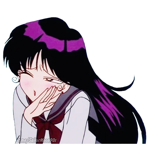 😉 Стикер «Rei Hino Sailor Mars» для Telegram