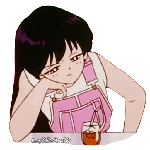 🥱 Стикер «Rei Hino Sailor Mars» для Telegram