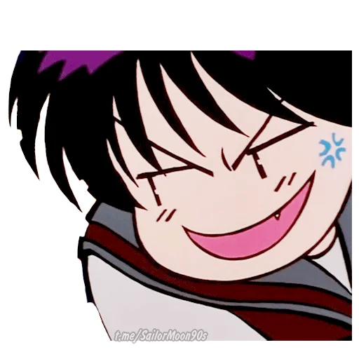 😈 Стикер «Rei Hino Sailor Mars» для Telegram