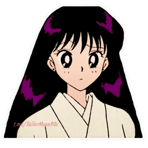 🤨 Стикер «Rei Hino Sailor Mars» для Telegram