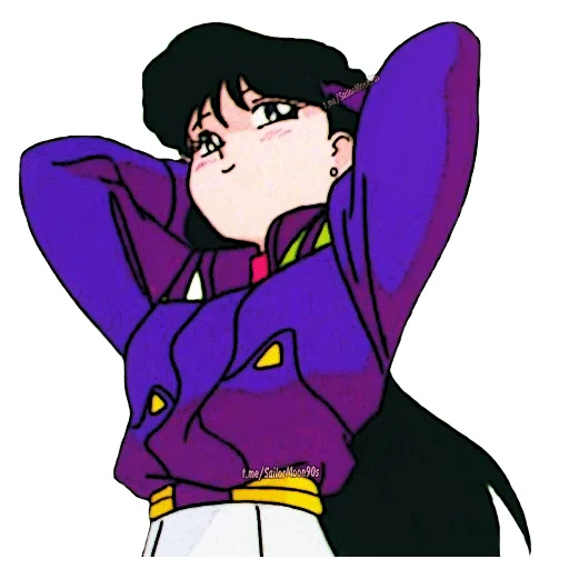 😎 Стикер «Rei Hino Sailor Mars» для Telegram