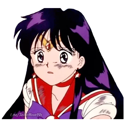 😢 Стикер «Rei Hino Sailor Mars» для Telegram