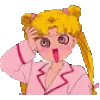 Стикер 31 Sailor Moon - эмоджи Сэйлор Мун
