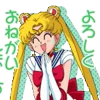 Стикер 22 Sailor Moon - эмоджи Сэйлор Мун