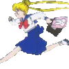 Стикер 24 Sailor Moon - эмоджи Сэйлор Мун