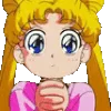 Стикер 13 Sailor Moon - эмоджи Сэйлор Мун