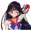 Стикер 53 🪱 Набор эмоджи по аниме манге «Sailor Moon Сейлор Мун»