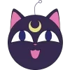 Стикер 7 🪱 Набор эмоджи по аниме манге «Sailor Moon Сейлор Мун»
