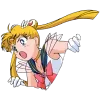 Стикер 29 🪱 Набор эмоджи по аниме манге «Sailor Moon Сейлор Мун»