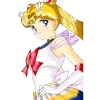 Стикер 30 🪱 Набор эмоджи по аниме манге «Sailor Moon Сейлор Мун»