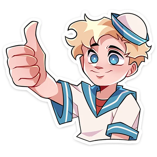 👍 Стикер «Матрос Владик» для Telegram