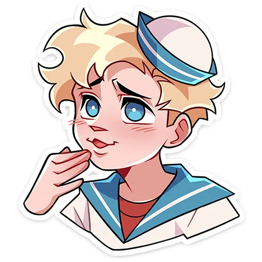 🤭 Стикер «Матрос Владик» для Telegram